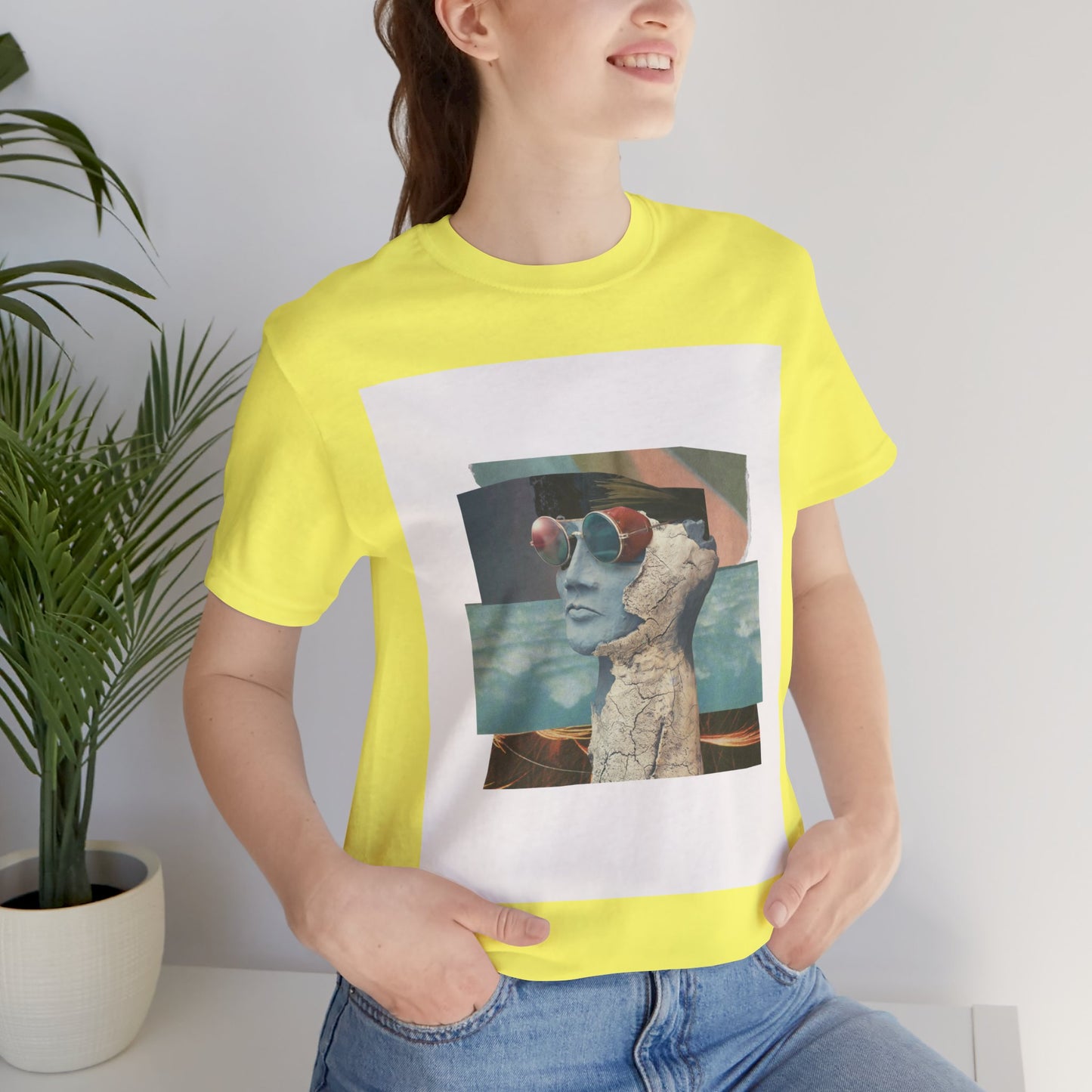 Retro Vibes Unisex Jersey Tee - Cool Graphic Shirt for Everyday Wear, Gift for Friends, Summer Style, Casual Hanging Out