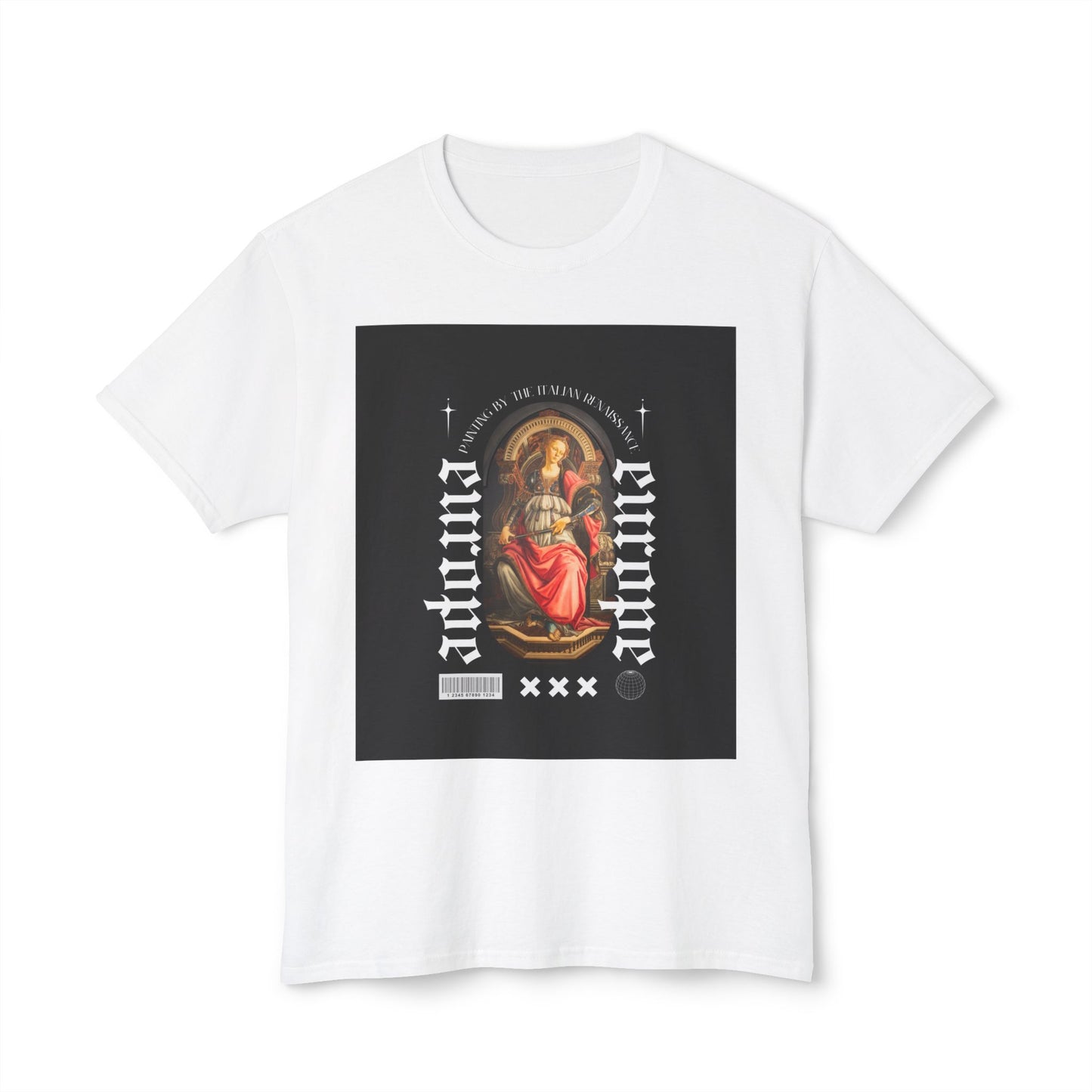Italian Renaissance Painting Tee, Trendy Cotton Shirt for Art Lovers, Unique Gift for Birthdays, Festivals, Casual Wear