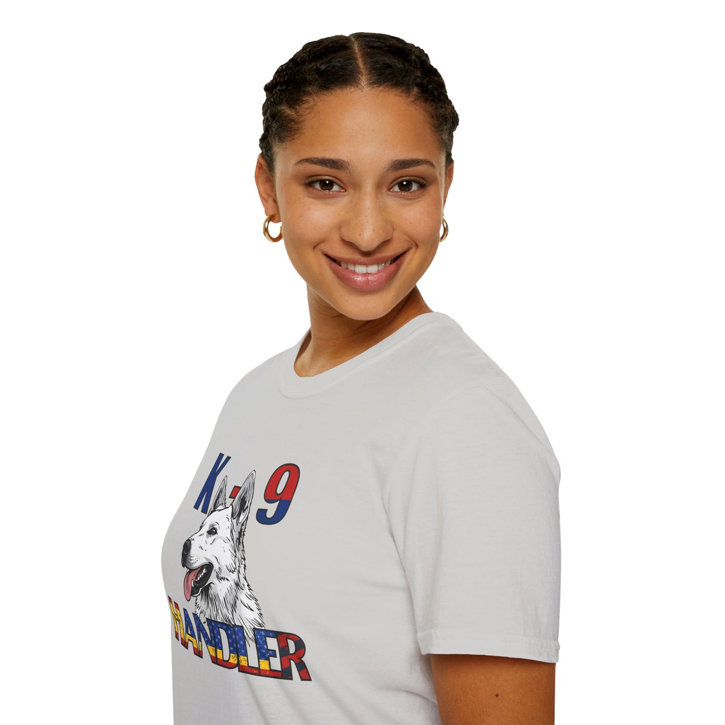 German Shepherd K9 Handler T-Shirt, Police Dog Tee, Canine Enthusiast Apparel