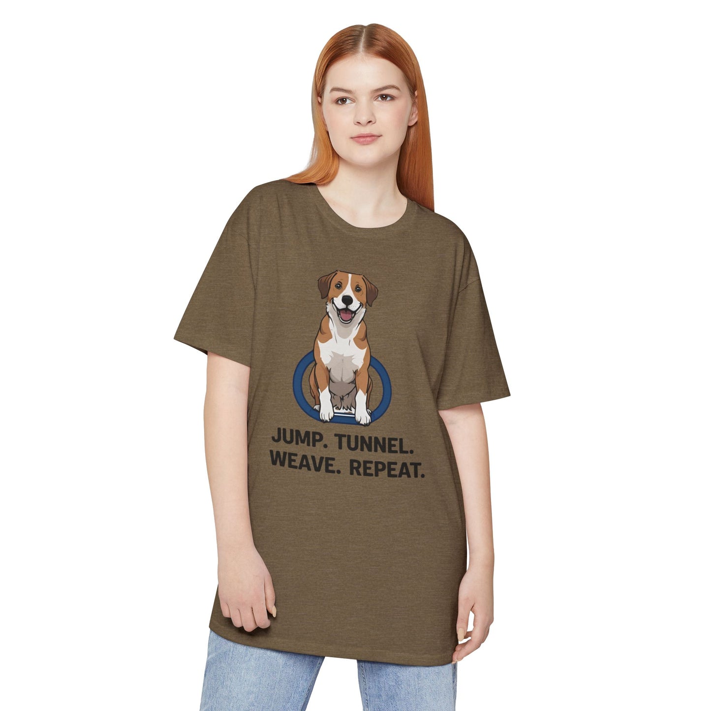 Dog Agility Unisex Long Body Urban Tee, Pet Lover Gift, Dog Training Shirt, Funny Dog Tee, Gift for Dog Owners