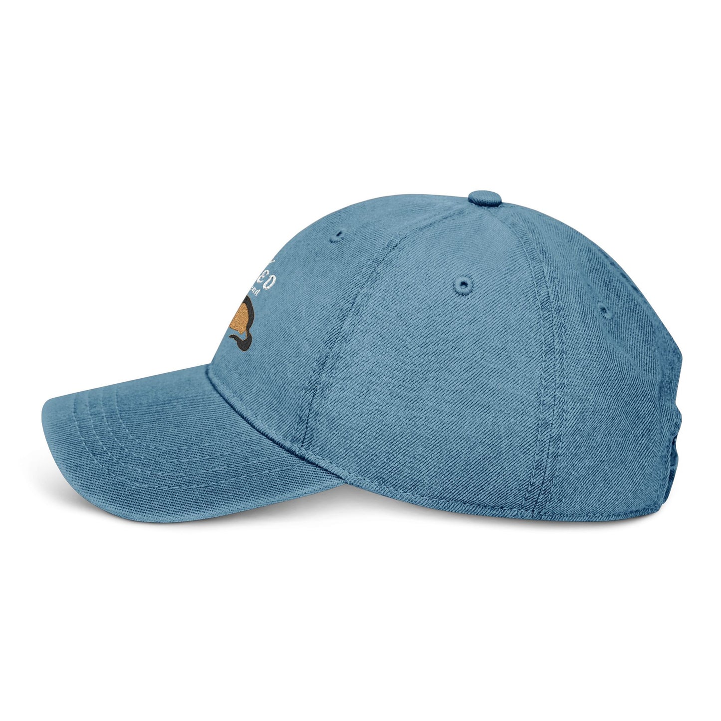 German Shepherd Embroidered Denim Hat - Loyalty Stitched in Every Thread