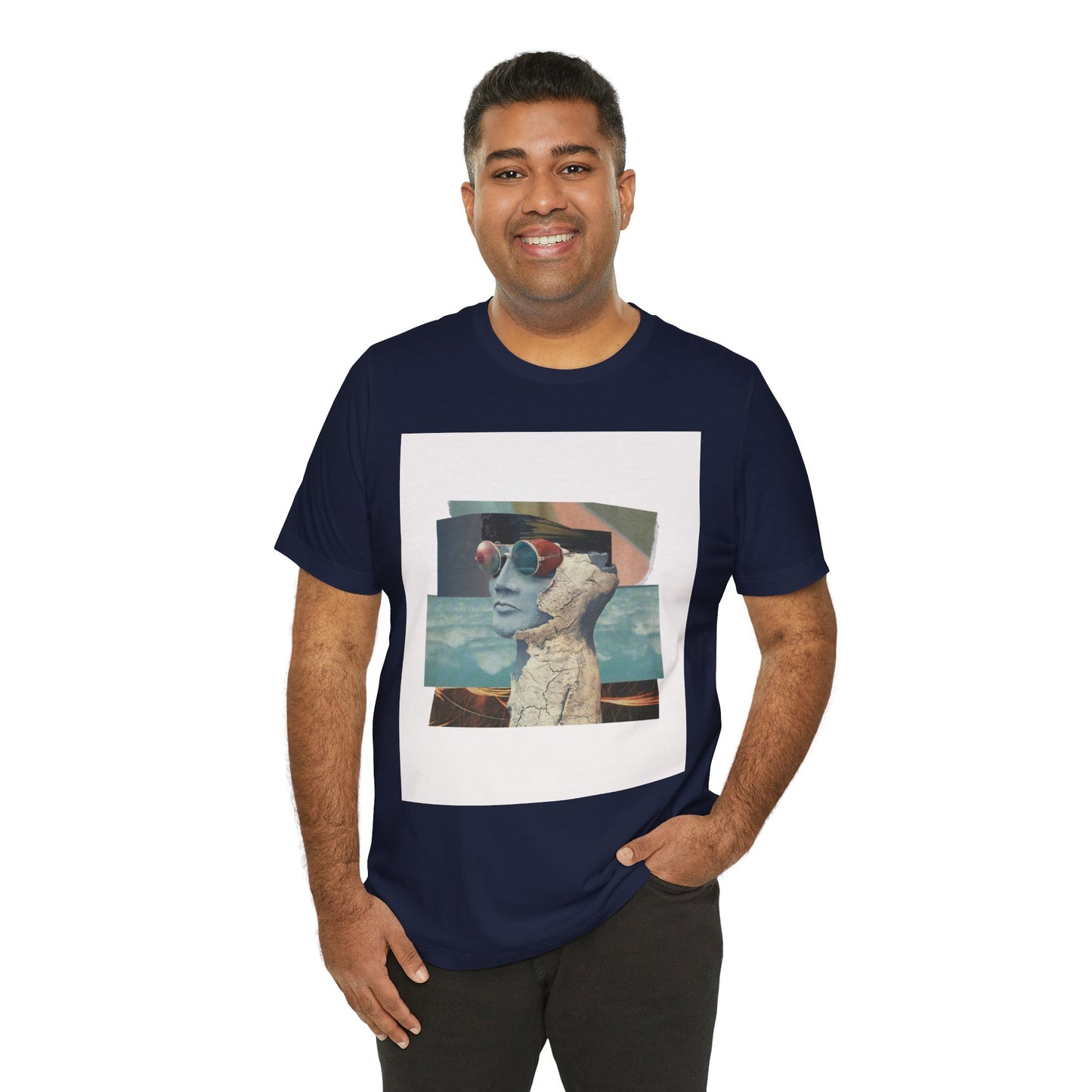 Retro Vibes Unisex Jersey Tee - Cool Graphic Shirt for Everyday Wear, Gift for Friends, Summer Style, Casual Hanging Out