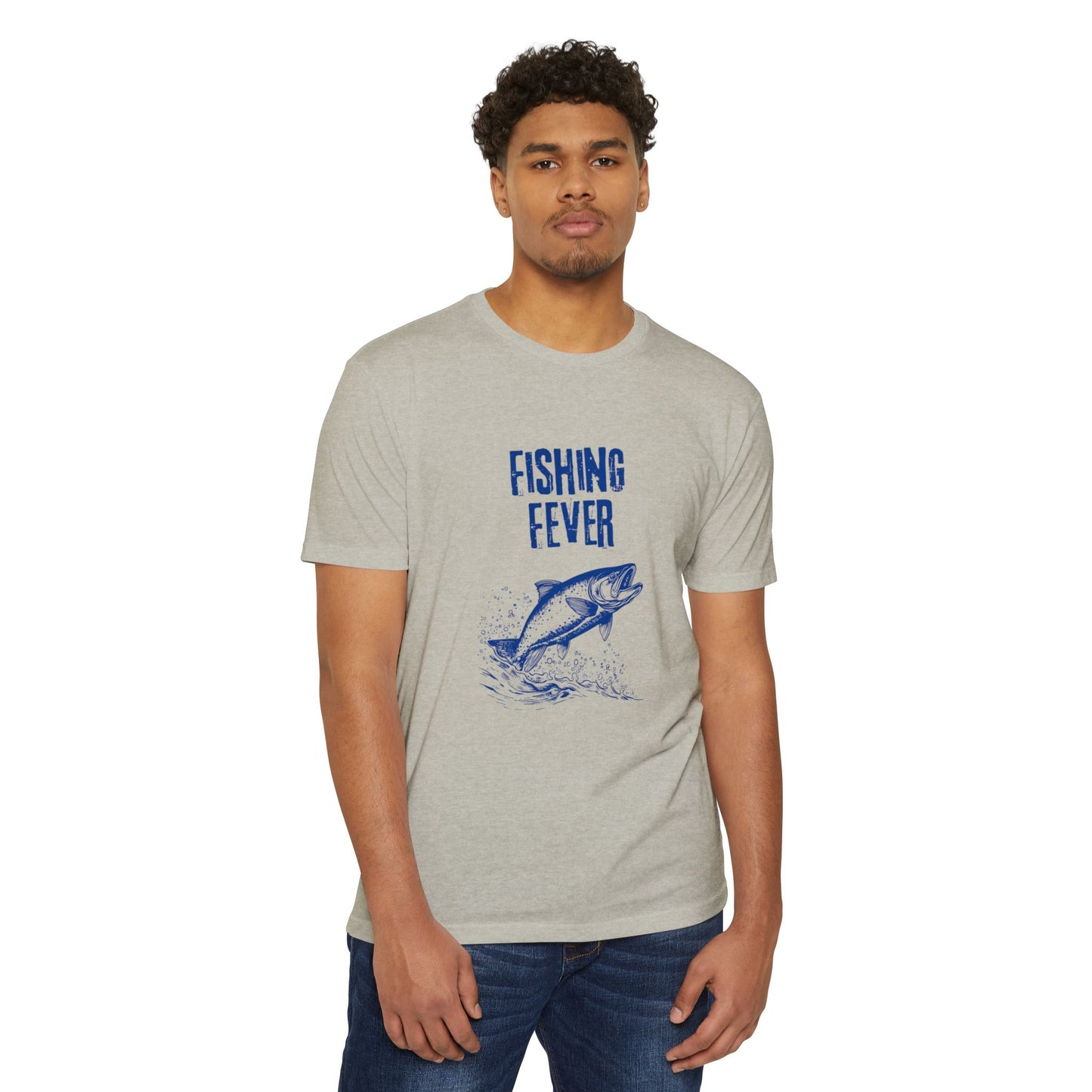 Fishing Fever Unisex T-Shirt, Casual Summer Tee, Gift for Fisherman, Outdoor Apparel, Fishing Enthusiast Top