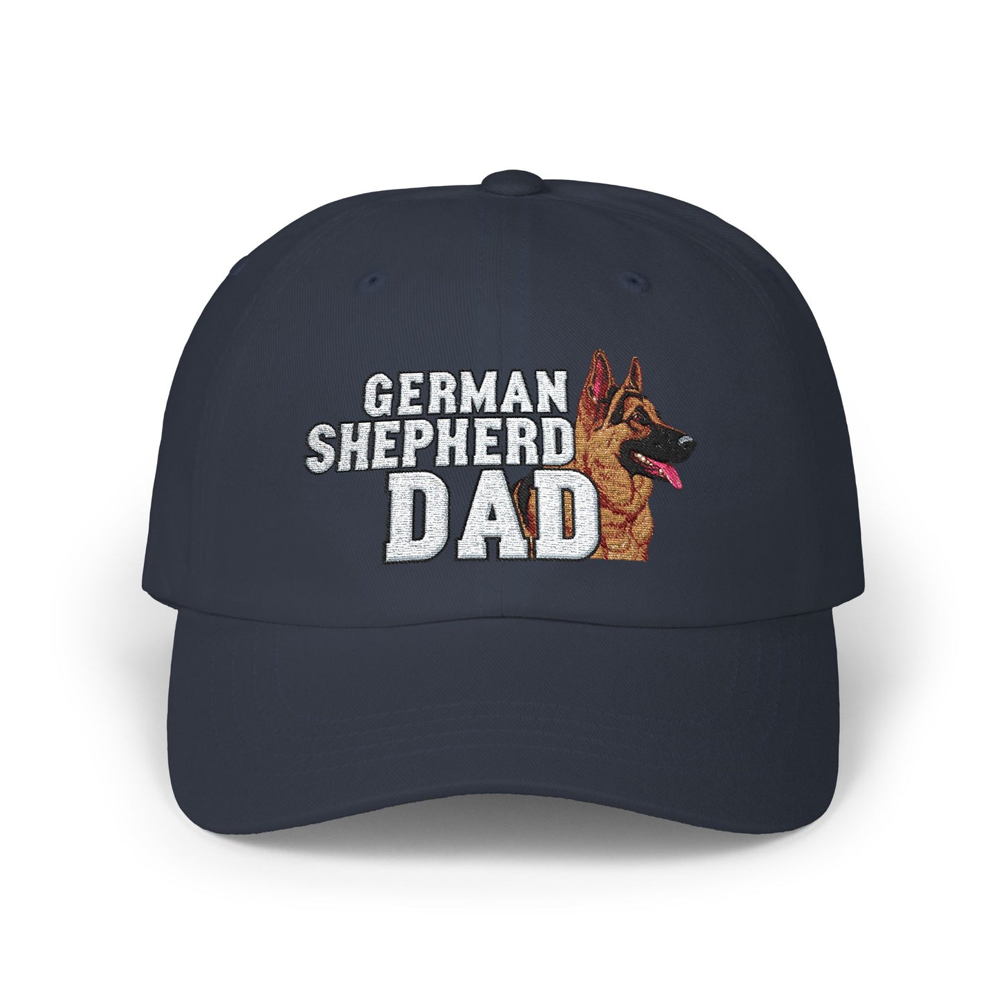 German Shepherd Embroidered Dad Cap - Classic Dad Hat for Dog Lovers