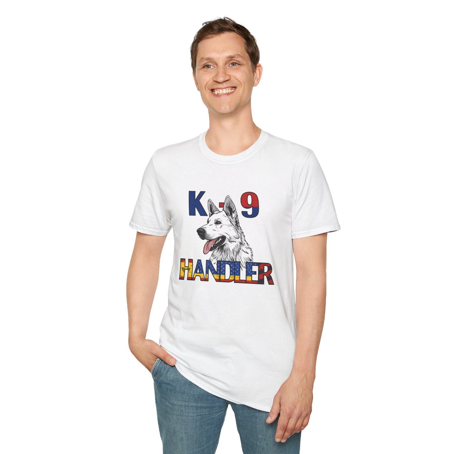 German Shepherd K9 Handler T-Shirt, Police Dog Tee, Canine Enthusiast Apparel