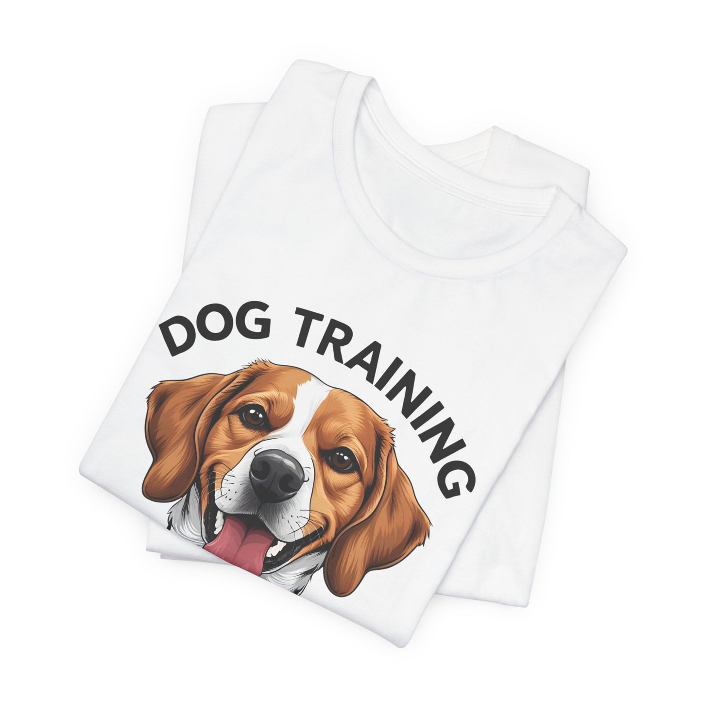 Dog Training is An Art Tee - Unisex Jersey Short Sleeve, Gift for Dog Lovers, Training T-Shirt, Dog Owner Apparel, Cute Canine Shirt