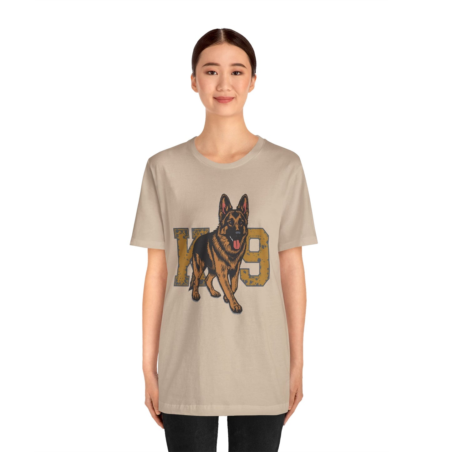 K9 Dog Lover German Shepherd Tee, Pet Owner Gift, Unisex Jersey Shirt