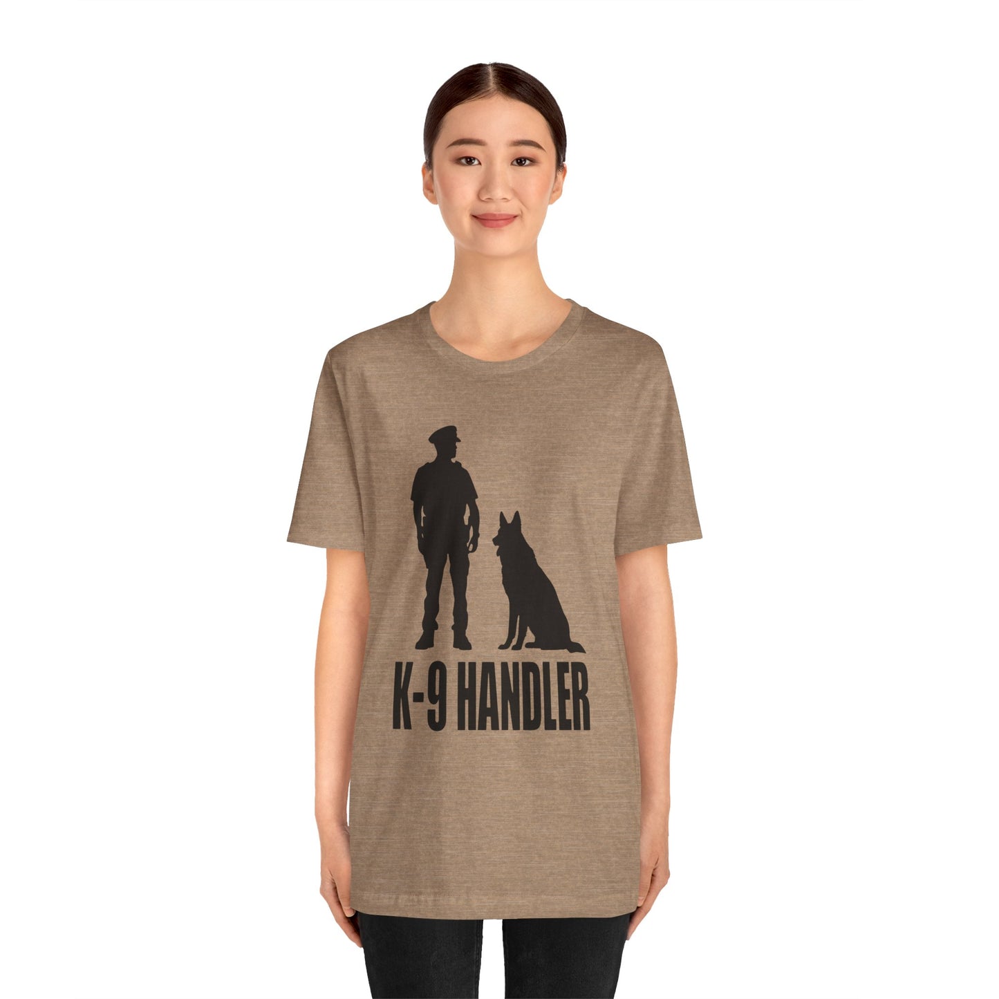 K9 Handler Unisex Tee, Dog Lover Gift, Pet Handler Shirt, Animal Advocate Apparel, Canine Enthusiast Top, Training Gear
