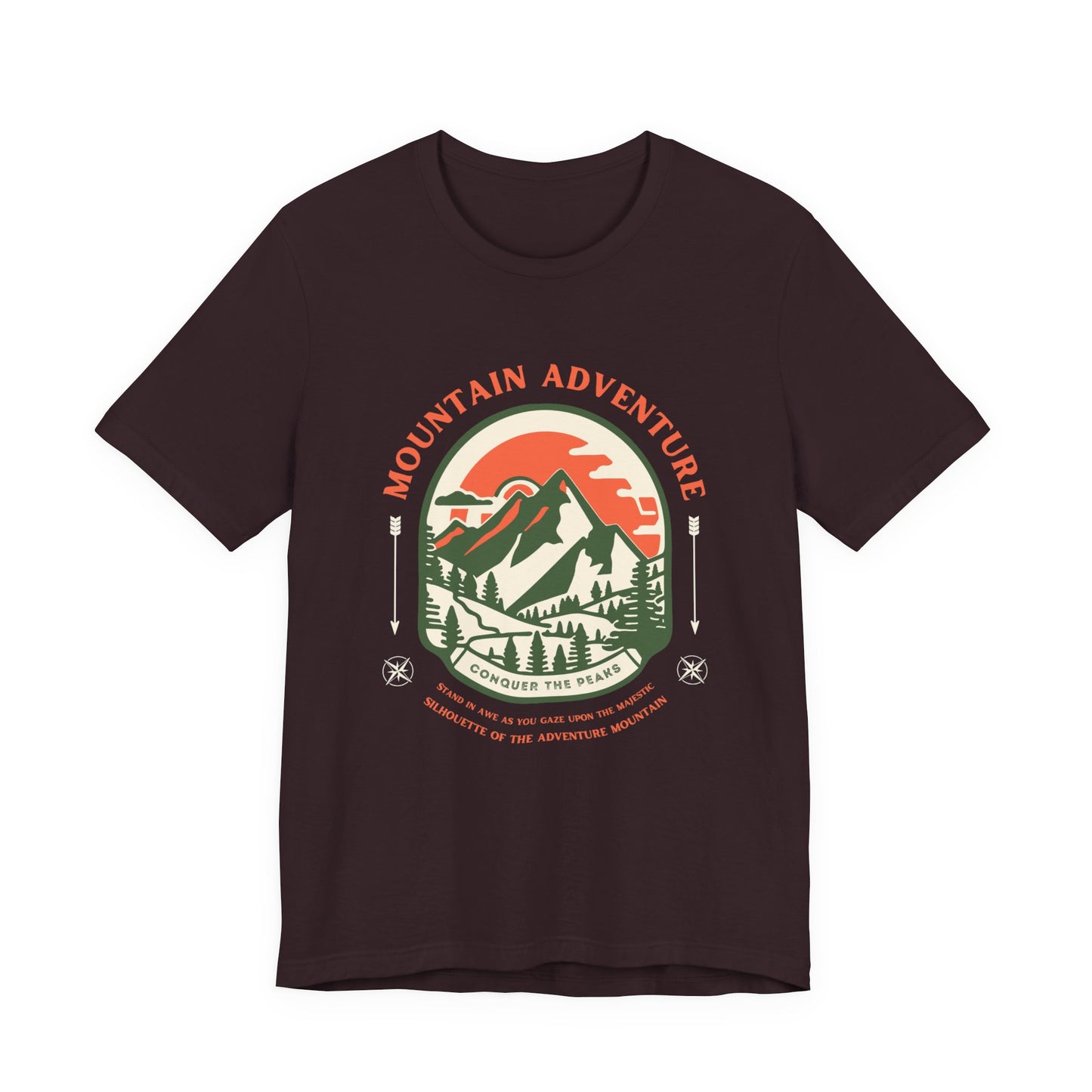 Mountain Adventure Unisex Tee, Outdoor Shirt, Camping Apparel, Hiking Gift, Nature Lover T-Shirt, Adventurer's Top