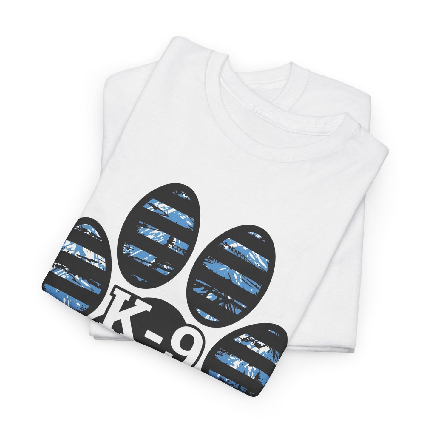 K-9 Paw Print Tee – Unisex Cotton Tee for Dog Lovers, Pet Owners, Animal Rescue Supporters