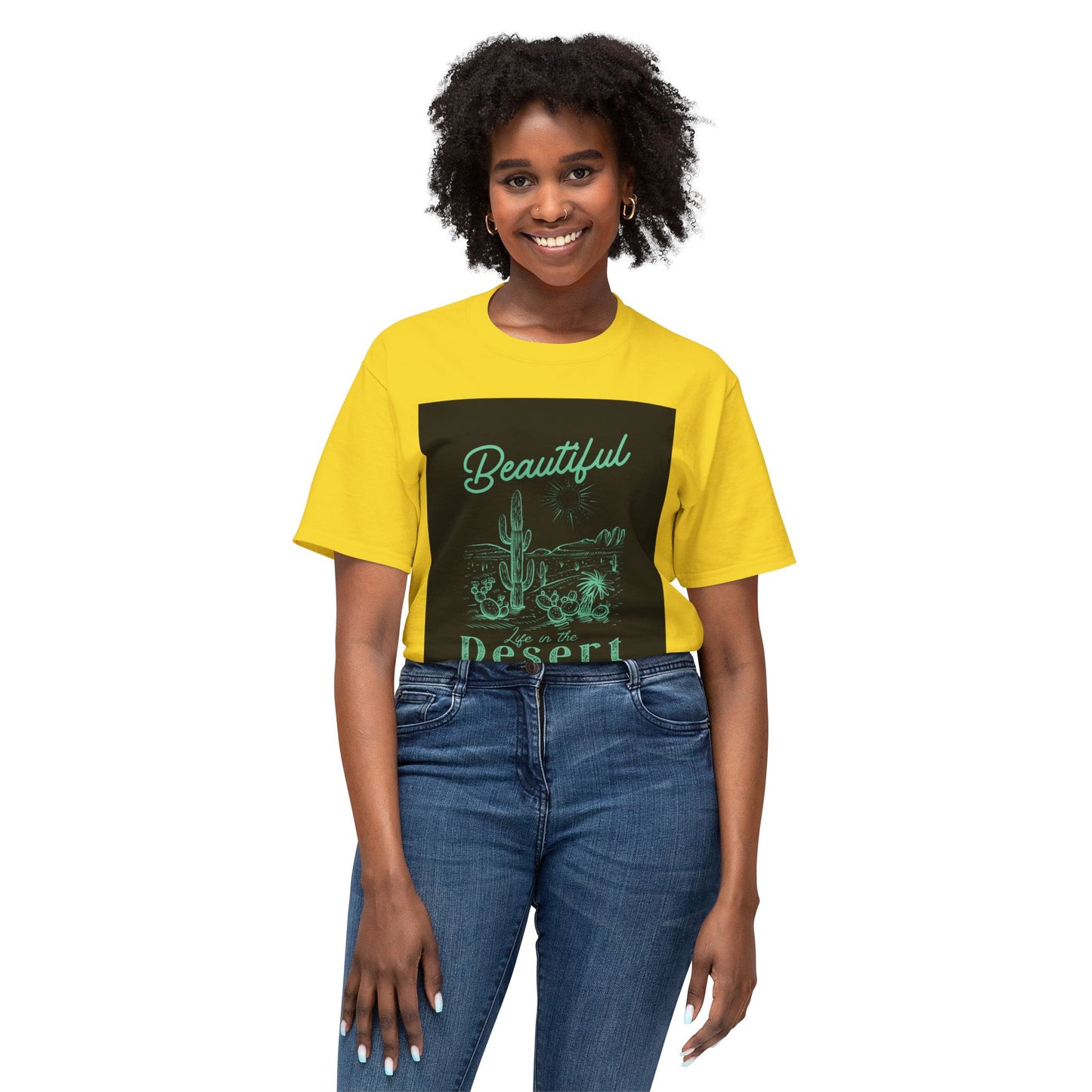 Beautiful Desert Unisex T-Shirt, Nature Lover Tee, Summer Vacation Apparel, Gift for Him/Her, Retro Graphic Shirt