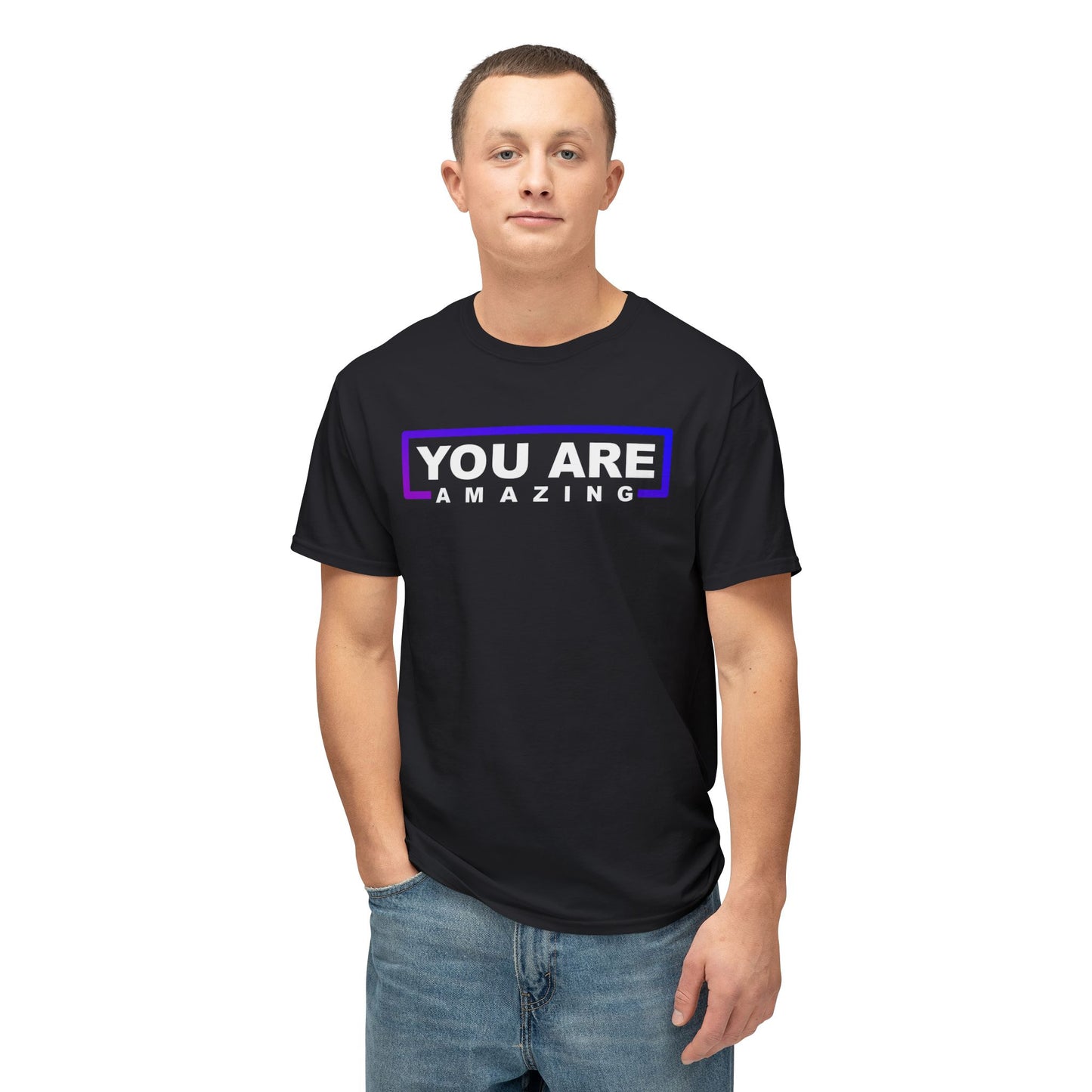 You Are Amazing Inspirational Quote T-Shirt, Motivational Gift, Casual Wear, Affirmation Apparel, Birthday Gift, Positive Vibes Clothing