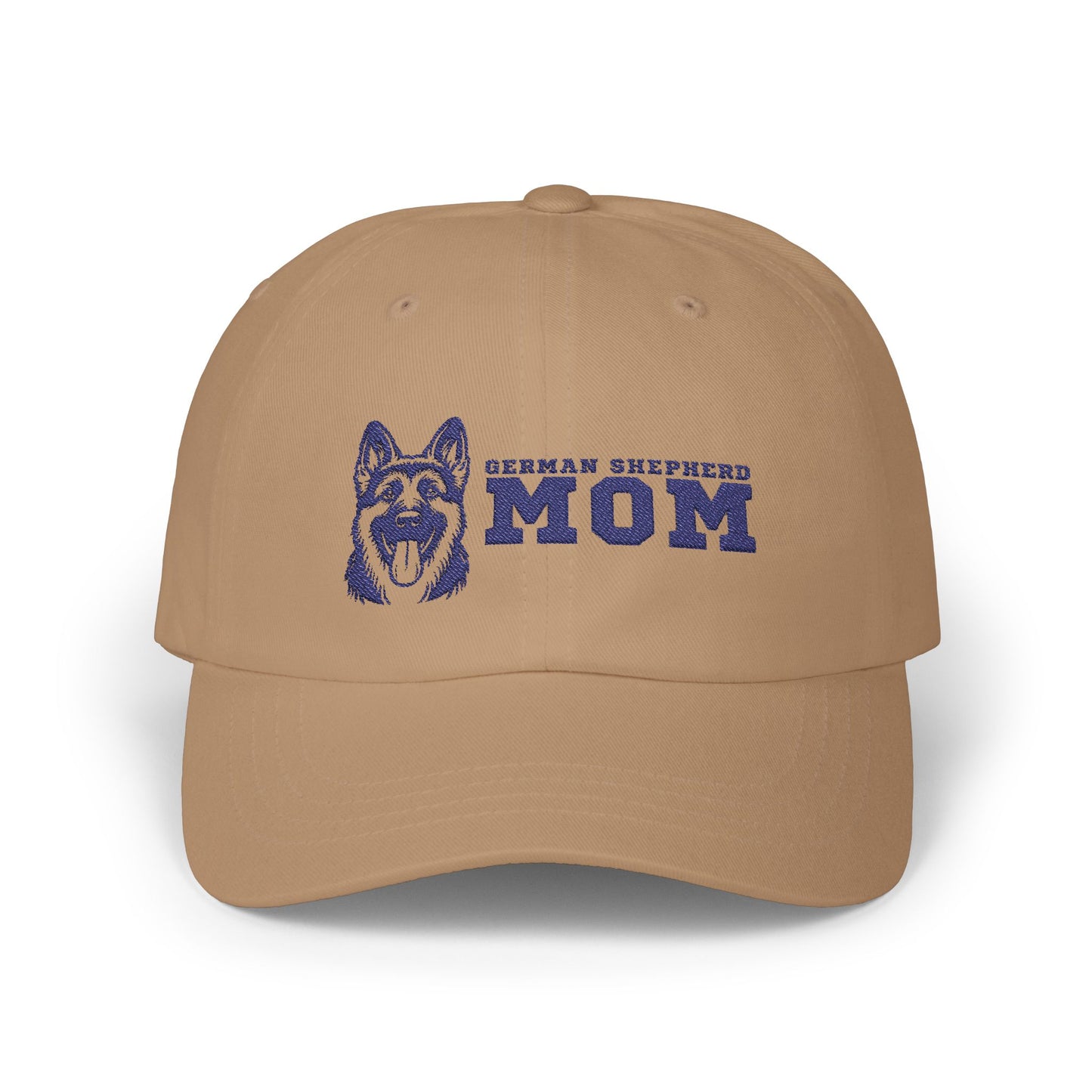 German Shepherd Embroidered Mom Classic Dad Cap - Perfect Gift for Dog Lovers