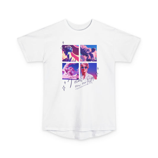 Urban Graphic Tee with Artistic Collage Design, Streetwear Fashion, Unisex Apparel, Casual Wear, Gift for Art Lovers