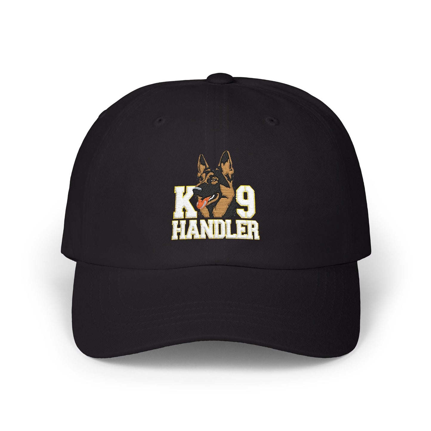 Embroidered K9 Handler Hat, German Shepherd Stylish Cap for Dog Trainers, Outdoor Activities
