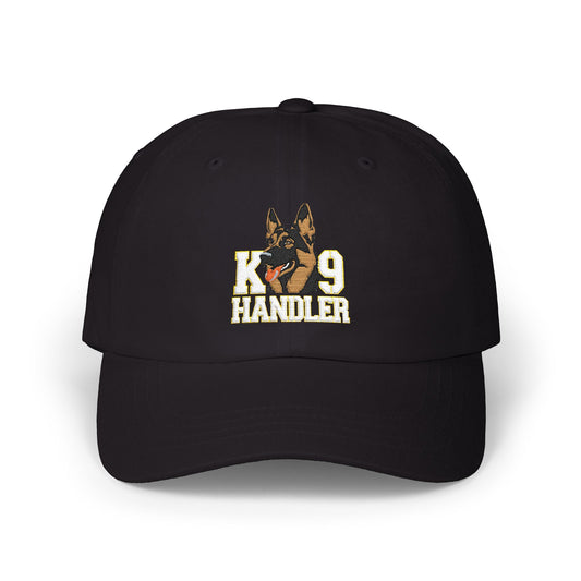 Embroidered K9 Handler Hat, German Shepherd Stylish Cap for Dog Trainers, Outdoor Activities