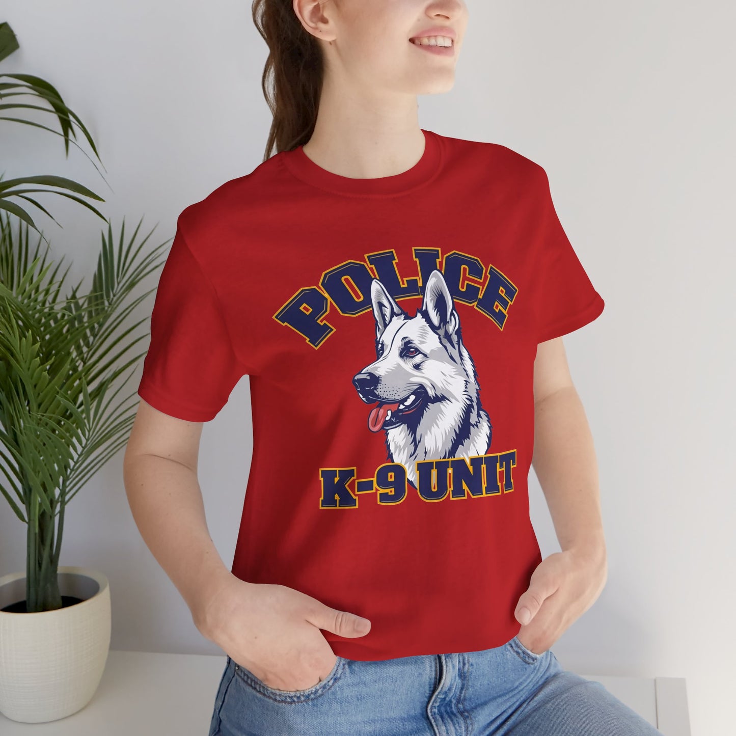 German Shepherd K-9 Unit Police Tee - Perfect for Dog Lovers, Police Fans