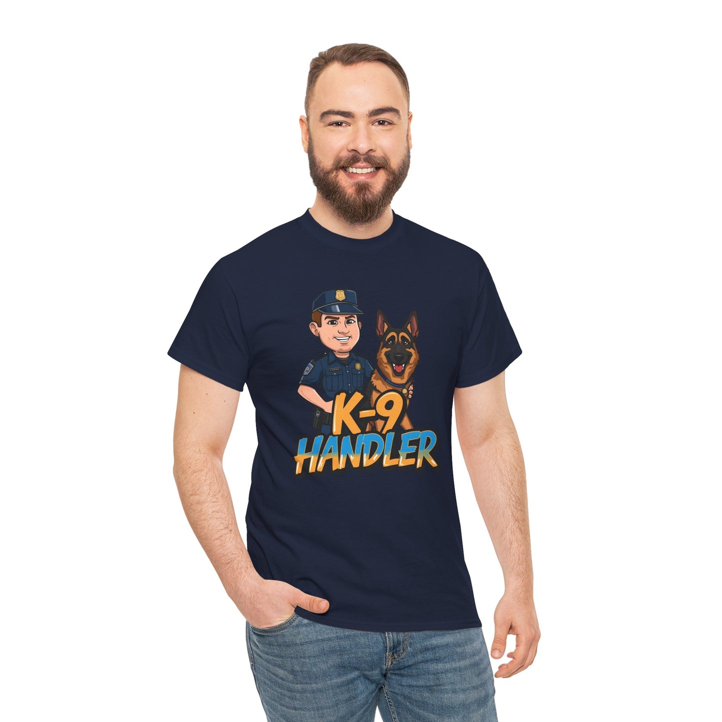 Funny K-9 Handler T-Shirt: The Ultimate Gift for Dog Lovers & Officers