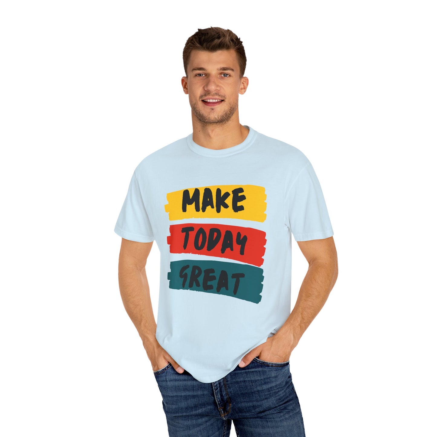 Motivational Unisex T-Shirt - Make Today Great, Casual Wear, Gifts for Her, Gifts for Him, Inspirational Tee, Everyday Comfort
