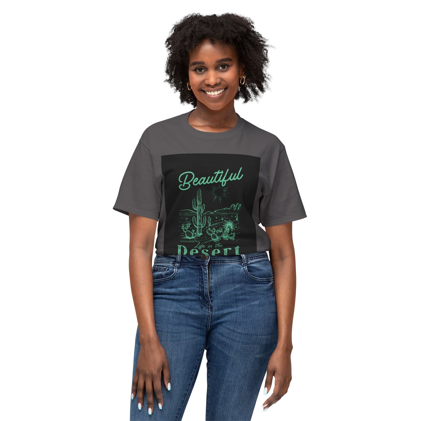 Beautiful Desert Unisex T-Shirt, Nature Lover Tee, Summer Vacation Apparel, Gift for Him/Her, Retro Graphic Shirt