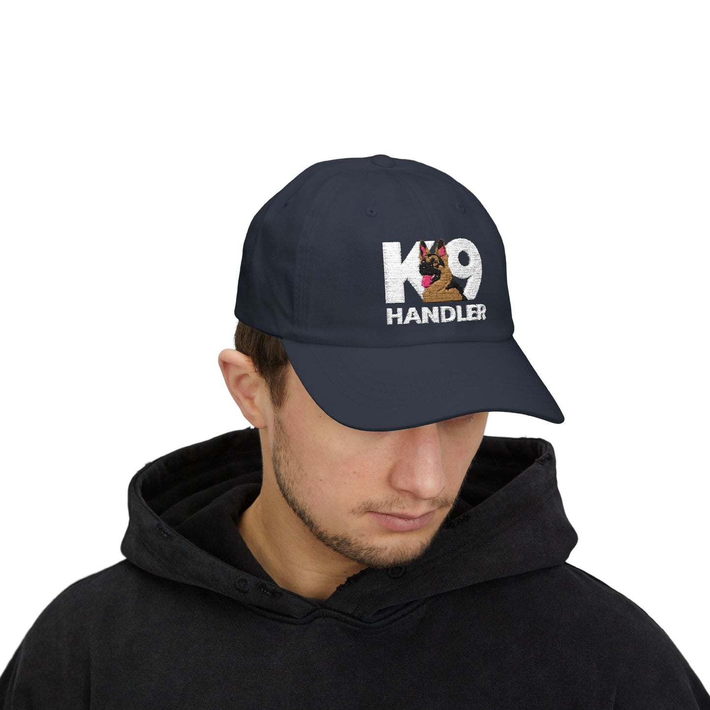 Embroidered K9 Handler Hat, German Shepherd Stylish Cap for Dog Trainers, Outdoor Activities
